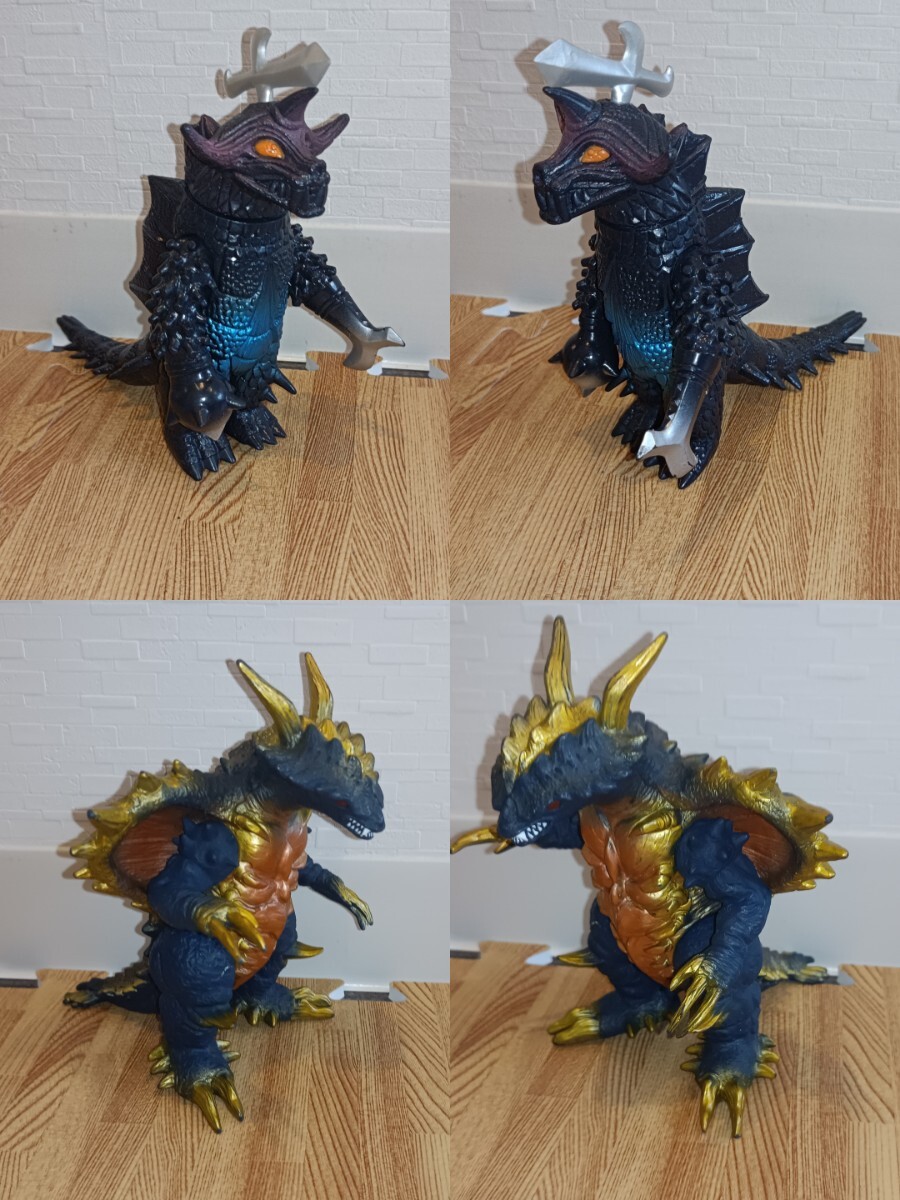 nn0202 170 monster sofvi figure 10 point set sale set used present condition goods Godzilla Ultraman Ultra monster toy retro that time thing 