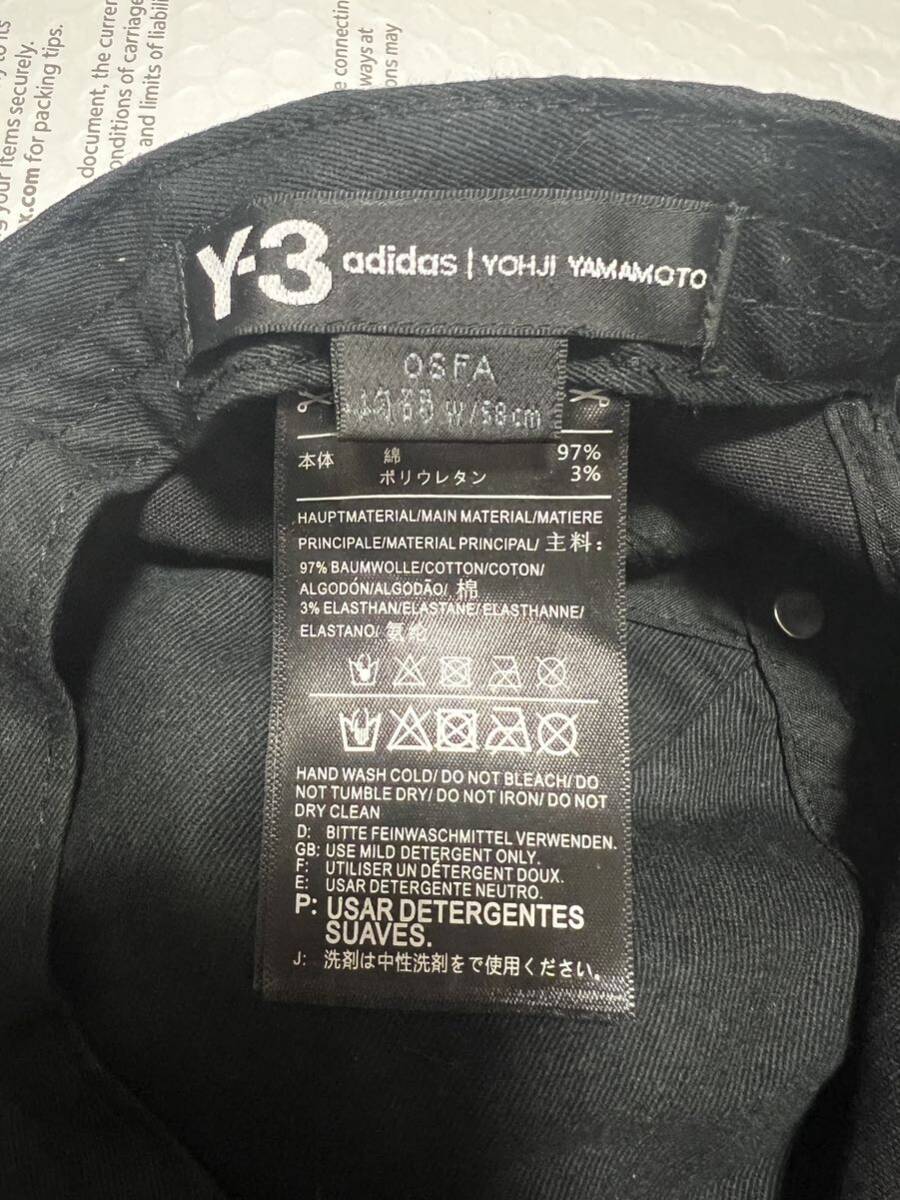 Y-3 ヨウジヤマモト キャップ adidasの画像4
