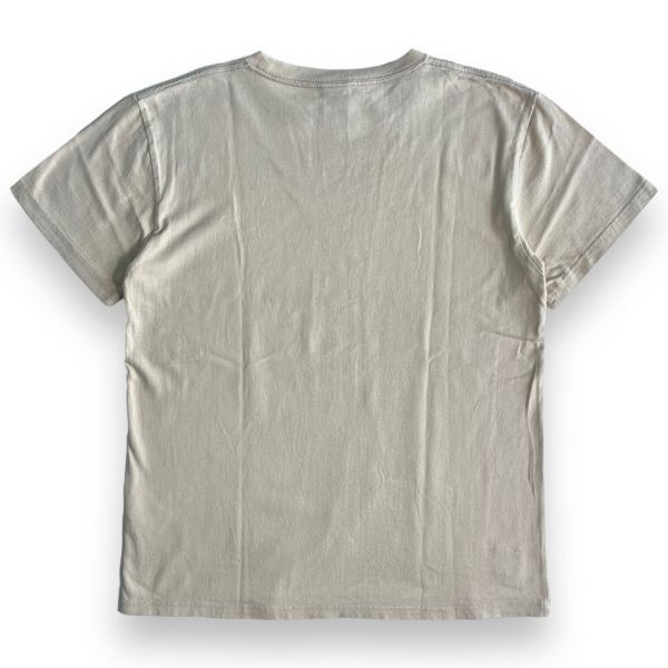 CHUMS チャムス Booby Face T-Shirt ブービー フェイス Tシャツ CH01-1011 半袖 コットン プリント トップス カットソー L ベージュの画像6