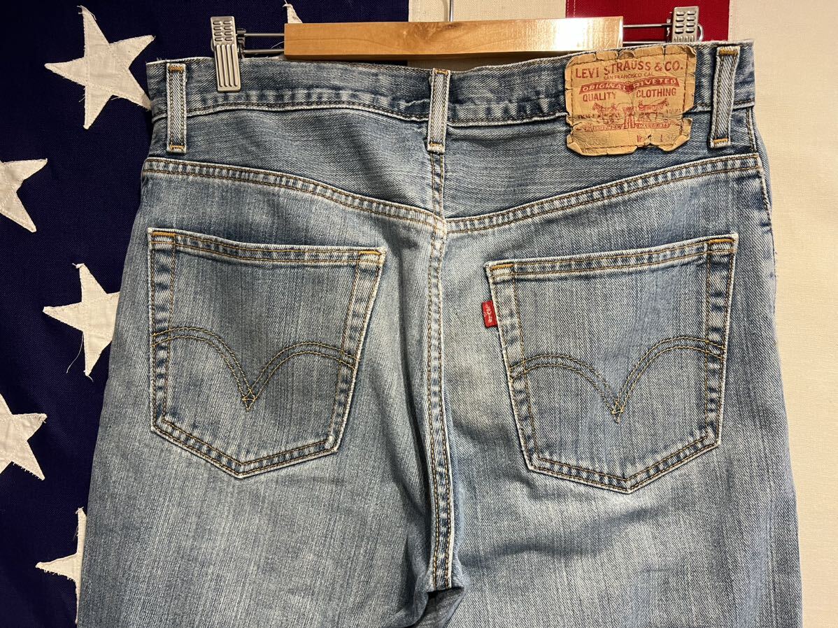 ★LEVI’S★リーバイス★559 RELAXED STRAIGHT★リラックスストレート★紙パッチ★ボタン裏332M★ジッパーフライ★デニムパンツ★W32★の画像3