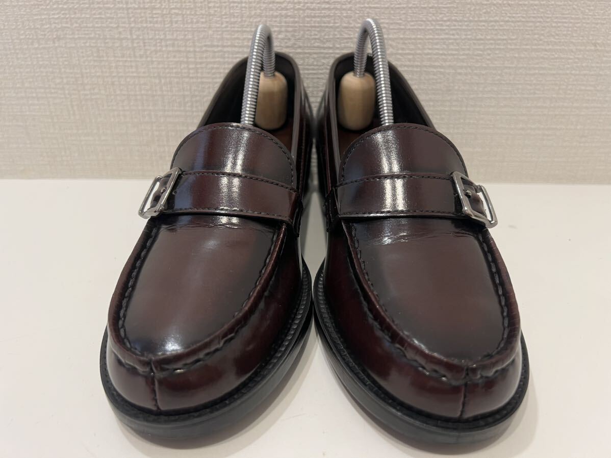 * сделано в Японии *HARUTA* Hal ta*4600* кольцо ремешок каблук выше Loafer *4.5cm каблук *ja mica * Brown * чай цвет *24.5cm*