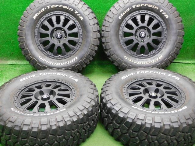 中古 ホイールタイヤ 4本 285/70R17 2013年製 8分山 ラストラーダ アヴェンチラ ラジアル タイヤ BFグッドリッチ マッドテレイン T/A_画像1