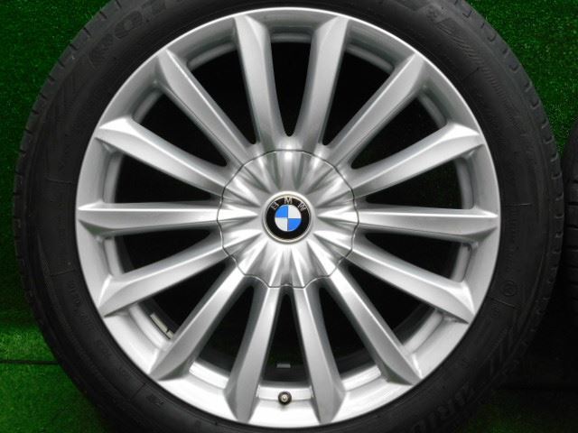 中古 ホイールタイヤ 4本 245/45R19 2016年製 5分山 BMW 7シリーズ G11 純正 ラジアル タイヤ ブリジストン ポテンザ S001 RFTの画像2
