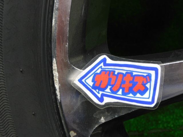 中古 ホイールタイヤ 4本 185/60R15 2018年製 5分山 モデリスタ アクア 純正 ラジアル タイヤ ブリヂストン エコピア EP150の画像8