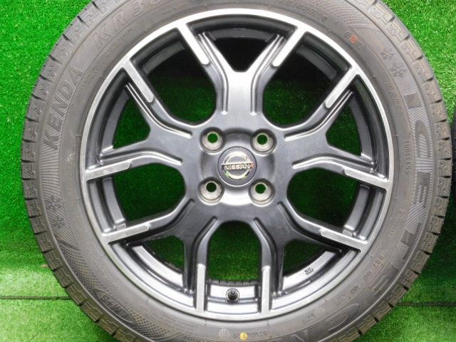  used wheel tire 4ps.@195/55R16 2021 year made 9 amount of crown Nissan Note Nismo original studdless tires ticket daKR36