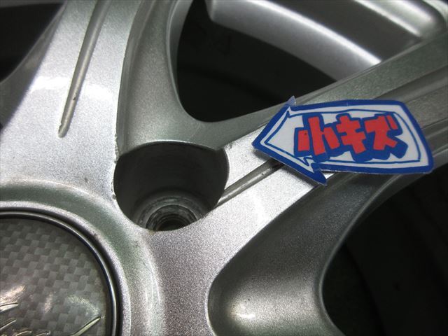 中古 ホイールタイヤ 4本 205/55R16 2020年製 7分山 ユーロスピード ラジアル タイヤ セイバーリング_画像7