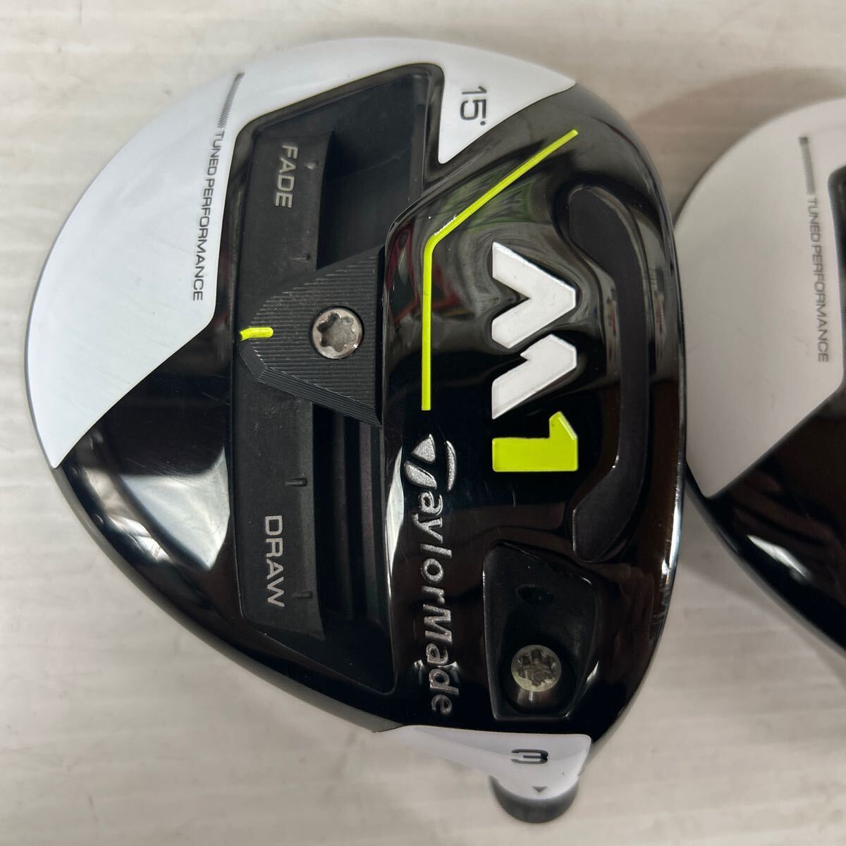 送料無料★TaylorMade M1 2017 3W5W 15°19° 2個セット テーラーメイド フェアウェイウッド ヘッド単品 管理番号14802