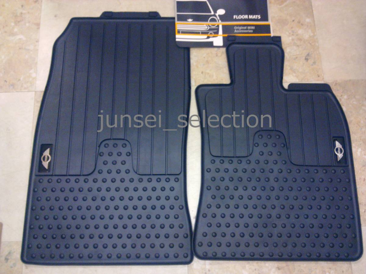 * original *BMW MINI R60 R61 front Raver mat set MINI Logo tax included immediate payment ONE COOPER S D SD ALL4 JCW crossover 