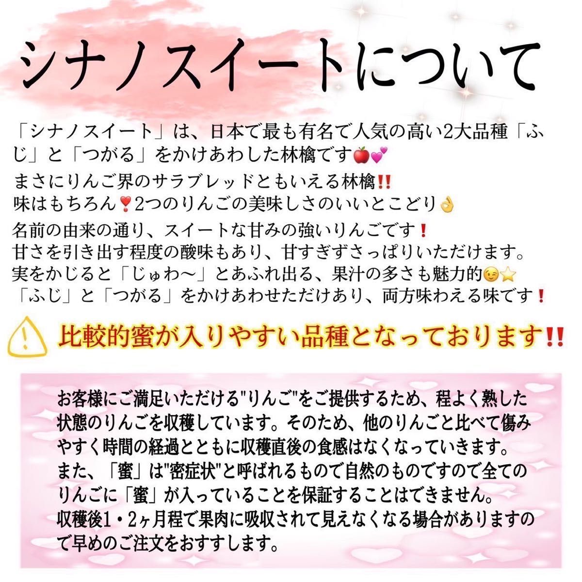 ＂ シナノスイート ＂【青森県産りんご10kg】【産地直送】【即購入OK】【送料無料】加工用 りんご リンゴ  サンフジ