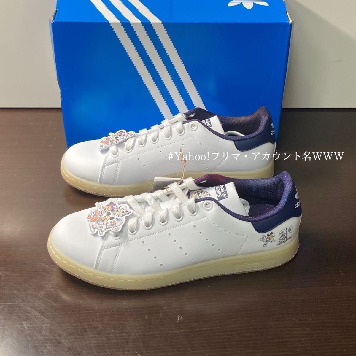 【新品24.5cm】adidas DISNEY STAN SMITH アディダス ディズニー スタンスミス ホワイト/ネイビー