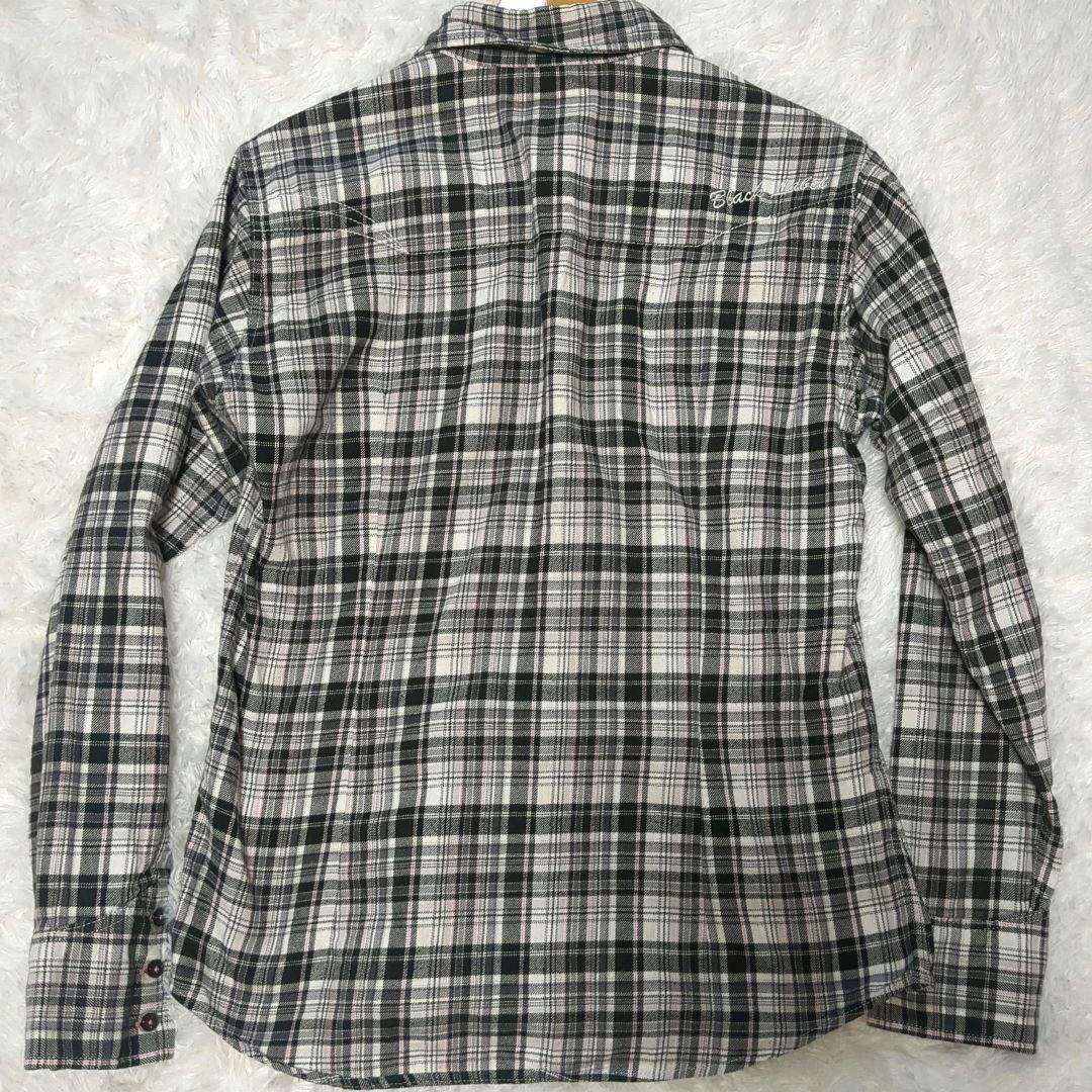  прекрасный товар /M размер Burberry Black Label Burberryblacklabel фланель рубашка шланг вышивка Logo уличный обычно используя хлопок весна мужской 