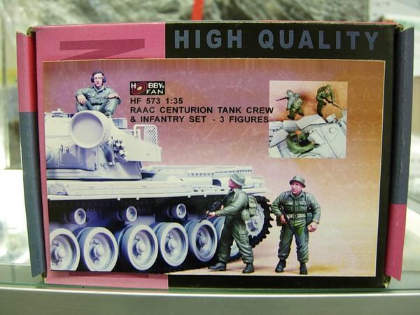 HOBBY FAN HF573 1/35 RAAC CENTURION TANK CREW&INFANTRY SET_画像1