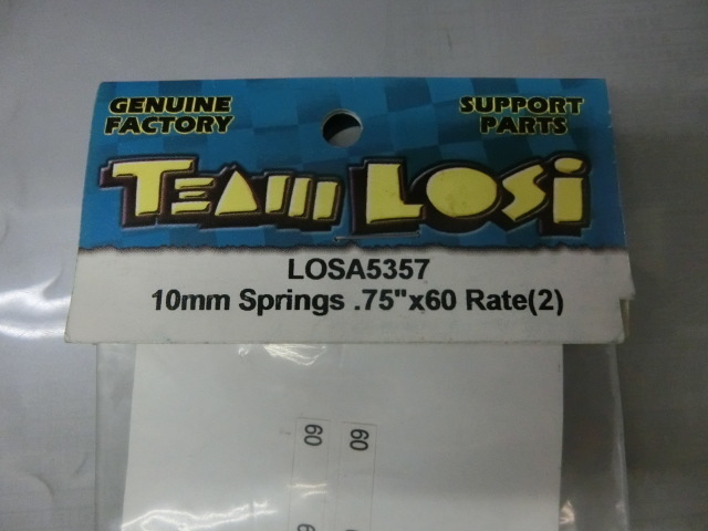 　LOSI　A-5357　10ｍｍ　Springs .75’’X60　Rate(2)_画像2
