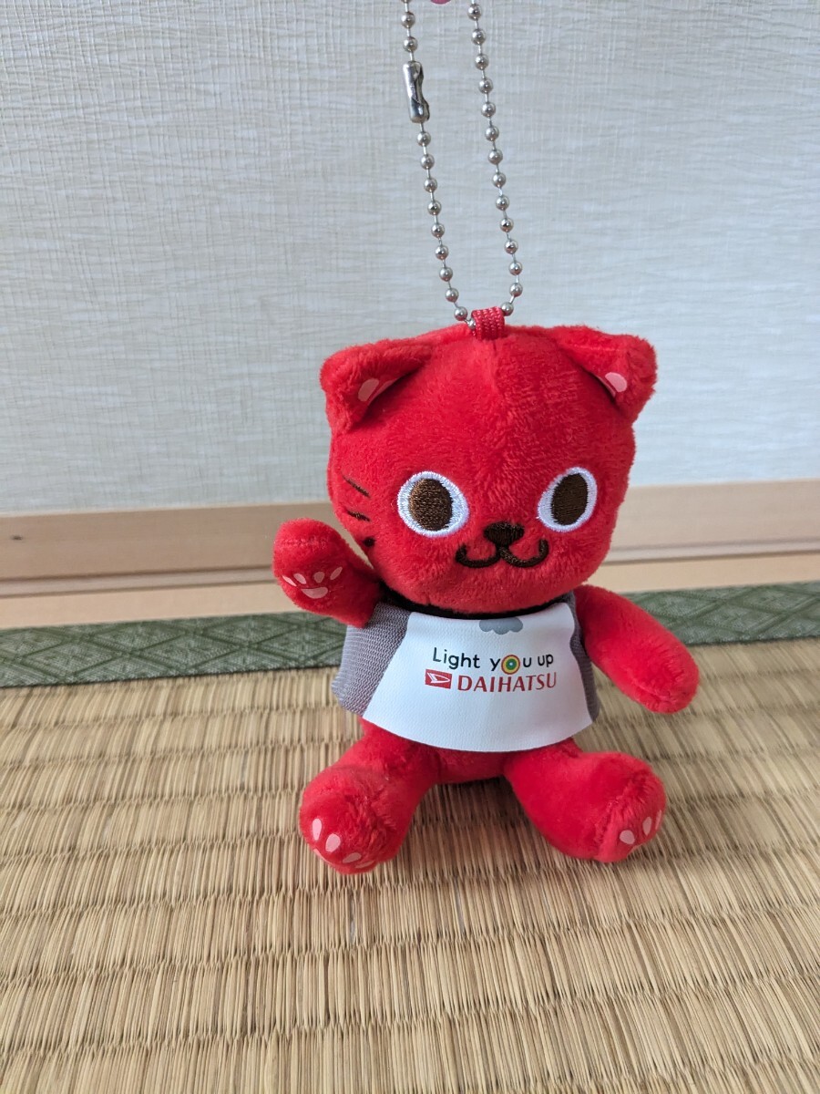 マスコット ぬいぐるみ ボールチェーン キーホルダー　バドミントン　YONEX　バドにゃん　ダイハツ　DAIHATSU　ばどにゃん　ねこ　ABC大会