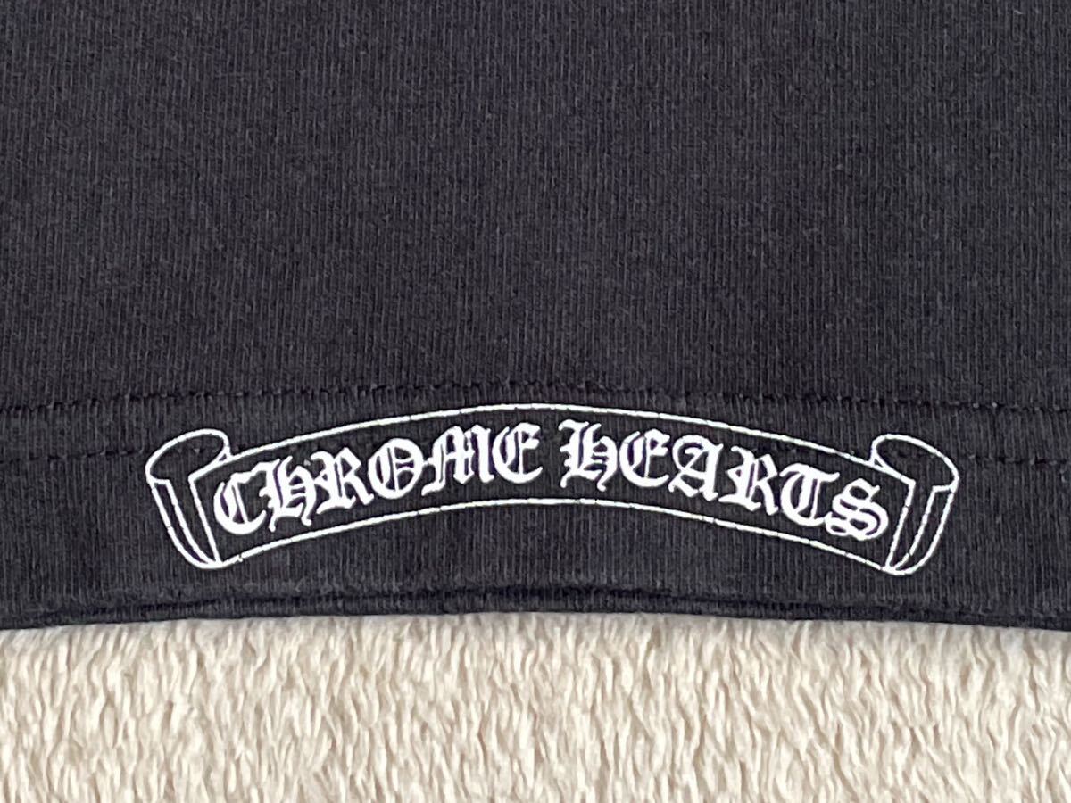 クロムハーツ 90s セメタリークロス Tシャツ サイズS ブラック CHROME HEARTS CEMETERY CROSS T-SHIRT black tee 黒 半袖 初期 オールドの画像3