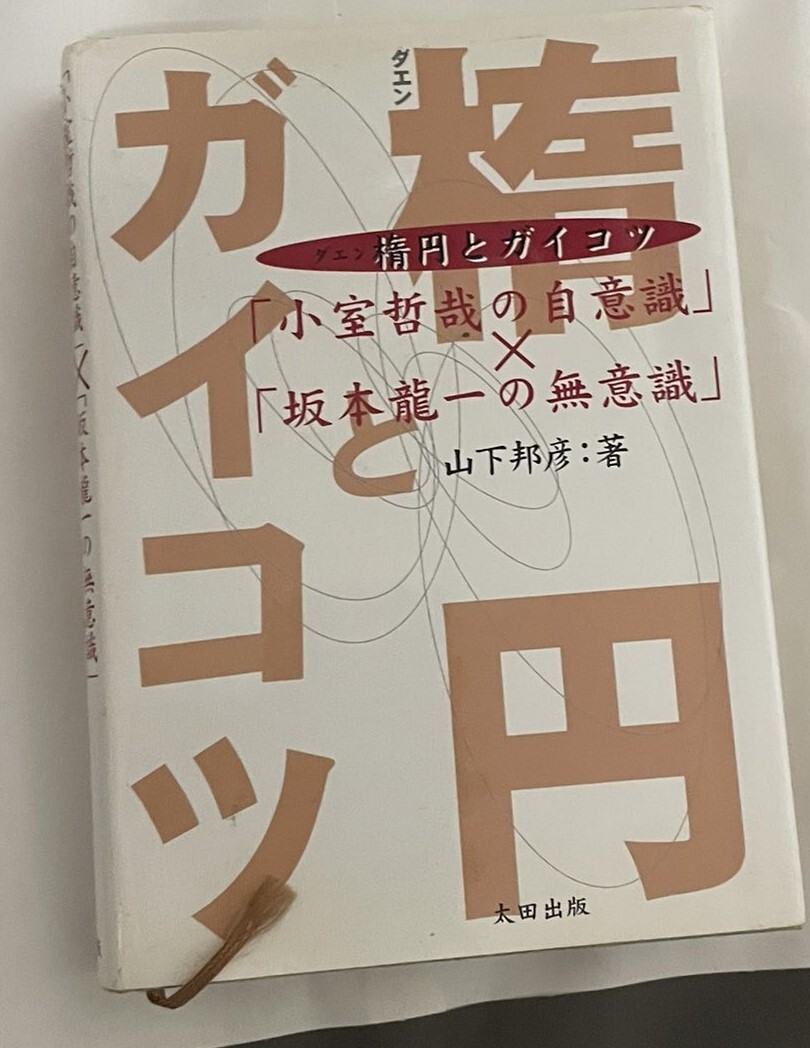 山下邦彦 楕円とガイコツ 「小室哲哉の自意識」×「坂本龍一の無意識」の画像1