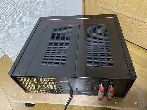 サンスイ SANSUI AU-X1111 MOS VINTAGE プリメインアンプ メンテナンス済 １円スタート