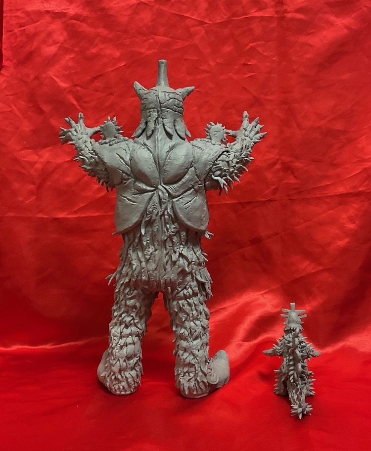 TFO14 GORT マザロン人 ＆ マザリュース 30cmサイズ ガレージキット ウルトラマンA マグマ超人 ゴート レジンキット トレフェスオンラインの画像3