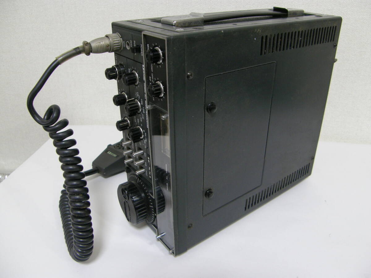  ICOM 井上電機製作所トランシーバー   IC-551 マイク付き 電源ケーブルなし 通電はしますがジャンクですの画像6