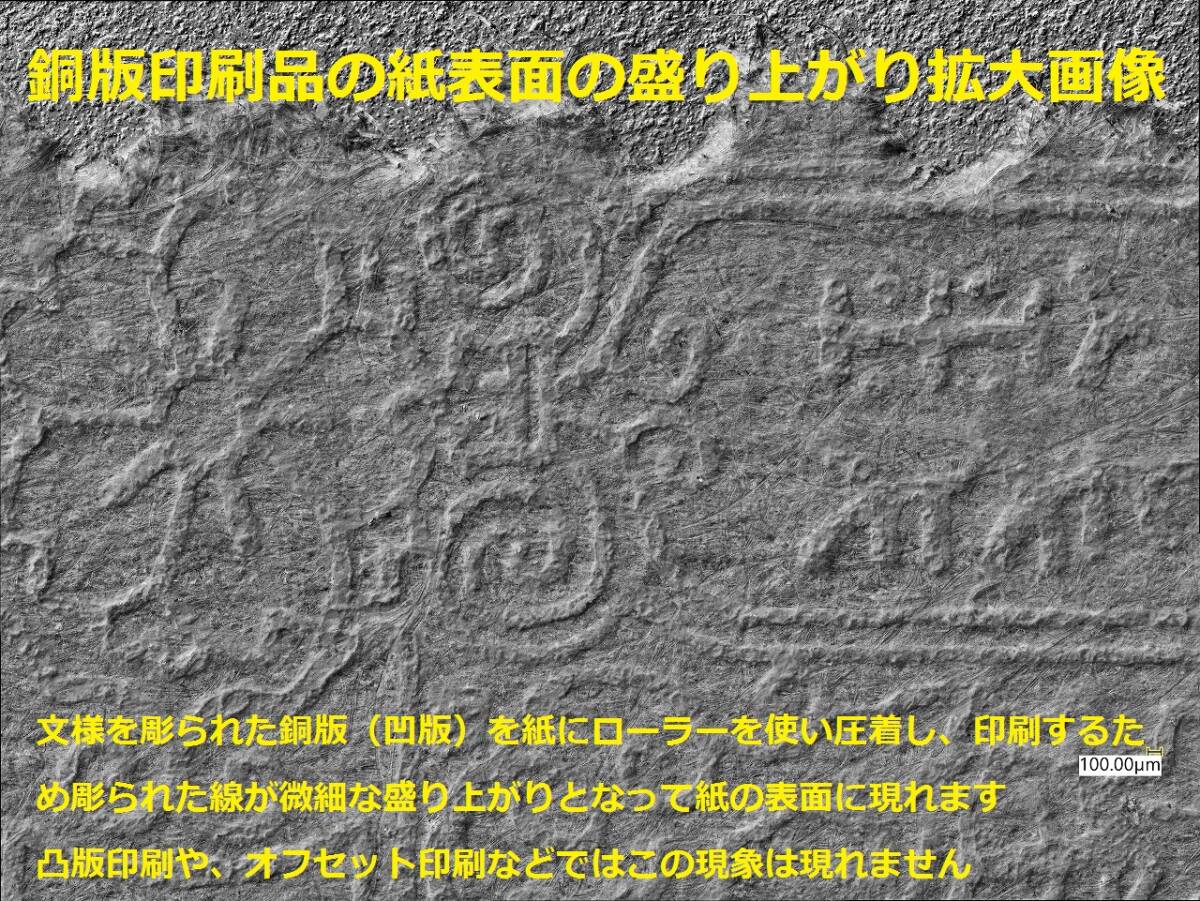 洋紙改色桜二十銭カナ　小桜紅二十銭　チ号　明治８年（1875年）２月４日発行　未消印　洗浄糊薄い_画像7