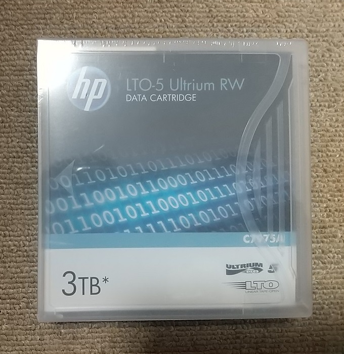 HP LTO5 Ultrium データカートリッジ １個(未開封）の画像1