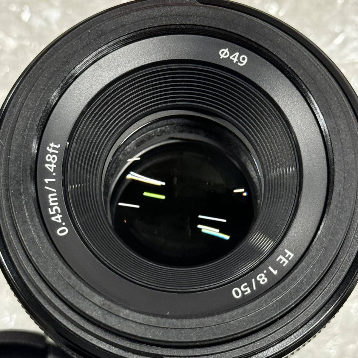 新品 ソニー(SONY) 標準単焦点レンズ フルサイズ FE 50mm F1.8 デジタル一眼カメラα[Eマウント]用 純正レンズ SEL50F18F レンズの画像10