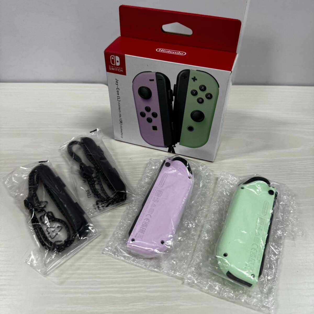 [ nintendo genuine products ]Joy-Con(L) pastel purple /(R) pastel green Nintendo Switch Joy navy blue nintendo switch controller beautiful goods 