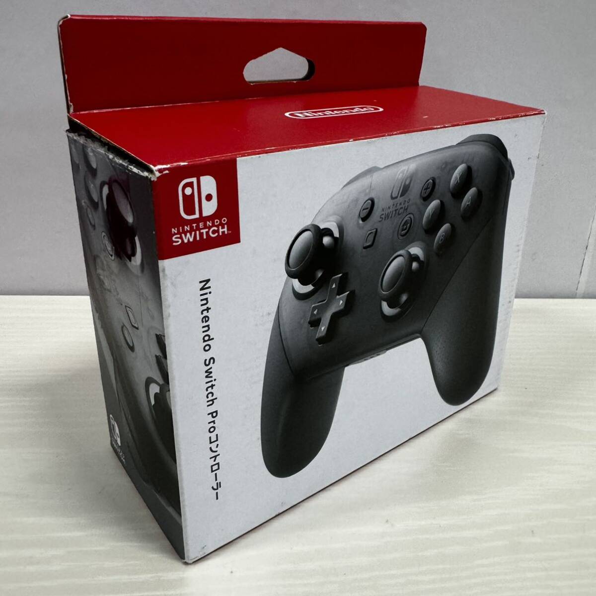 任天堂Nintendo Switchスイッチ コントローラーProコントローラー プロコン ニンテンドースイッチ ブラック 動作確認済み の画像1