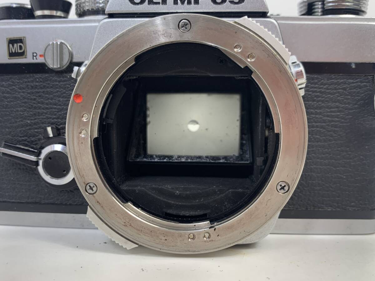 送料無料 ★OLYMPUS オリンパス OM-1 F.ZUIKO AUTO-S 1:1.8 f=50mm 一眼レフ フィルムカメラ ボディ レンズ シャッター可能 ジャンクの画像6