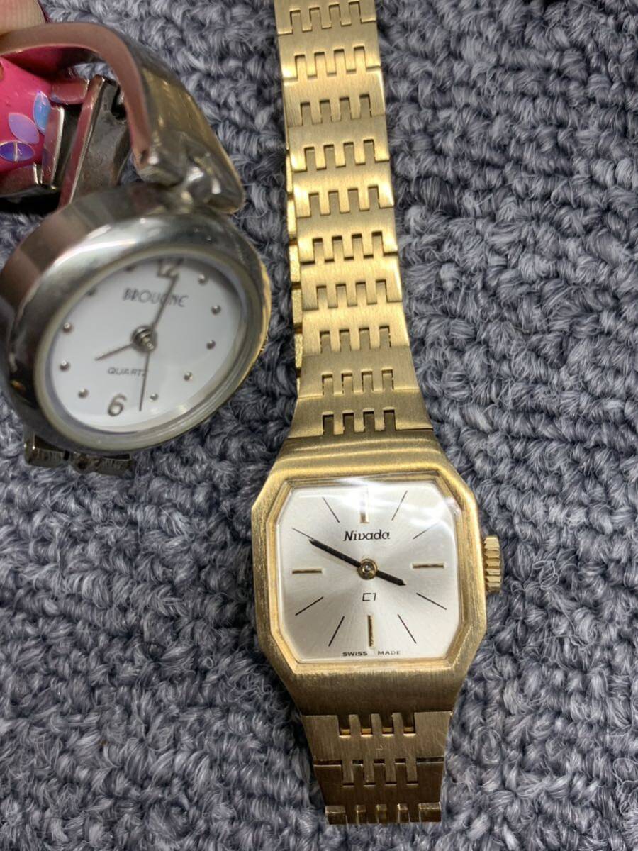 2,500円〜 時計 まとめ売り 腕時計 ELGIN ALBA CITIZEN レディース 腕時計 メンズ ブランド クォーツ 不動品 手巻きの画像6
