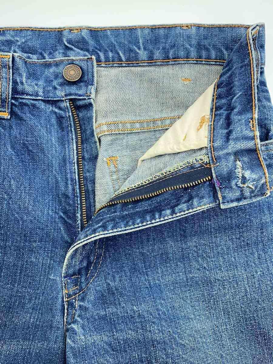 Levi’s◆70s/646/裏ボタン16//ボトム/実寸73cm/デニム/IDG/無地_画像3