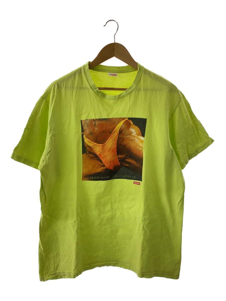 Supreme◆Butthole Surfers Rembrandt Pussyhorse Tee/L/コットン/YLW_画像1