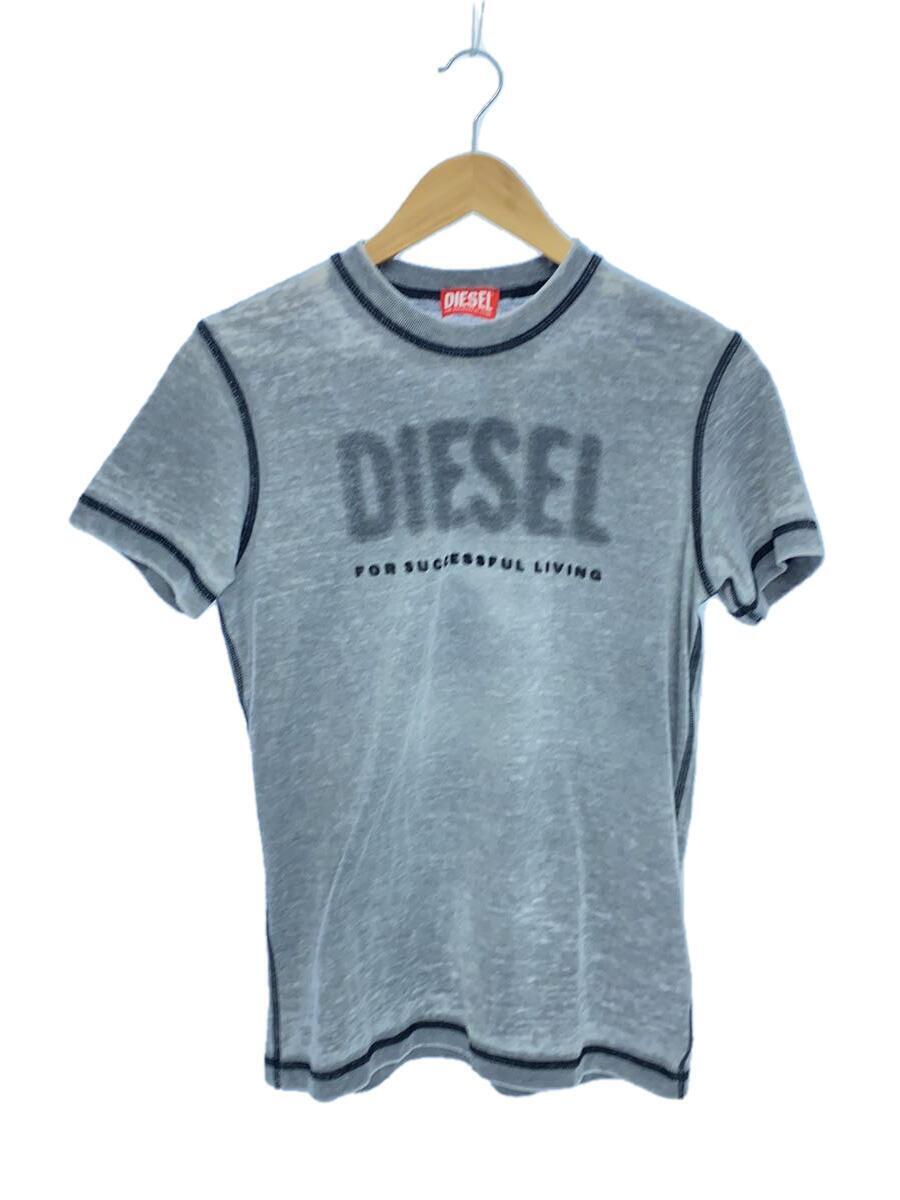 DIESEL◆Tシャツ/XS/コットン/GRY_画像1