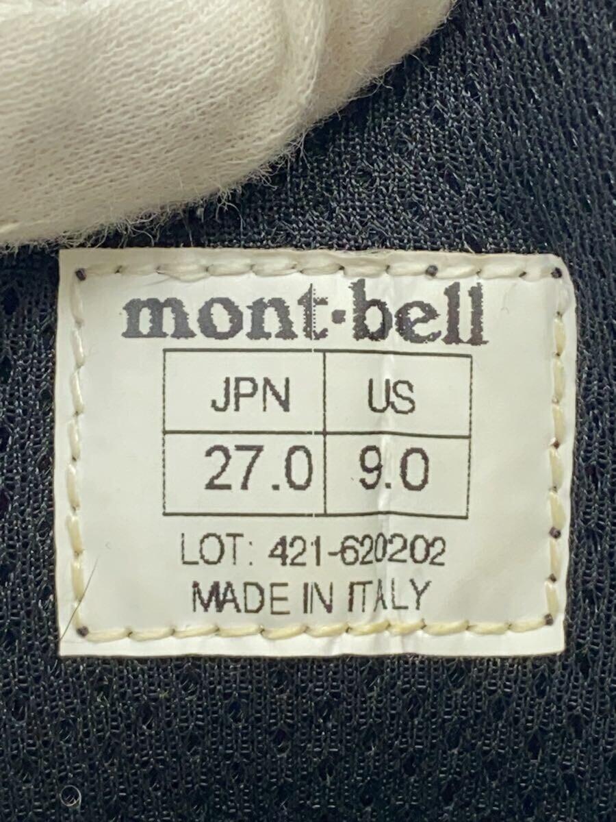 mont-bell◆トレッキングブーツ/27cm/YLW/421-620202_画像5