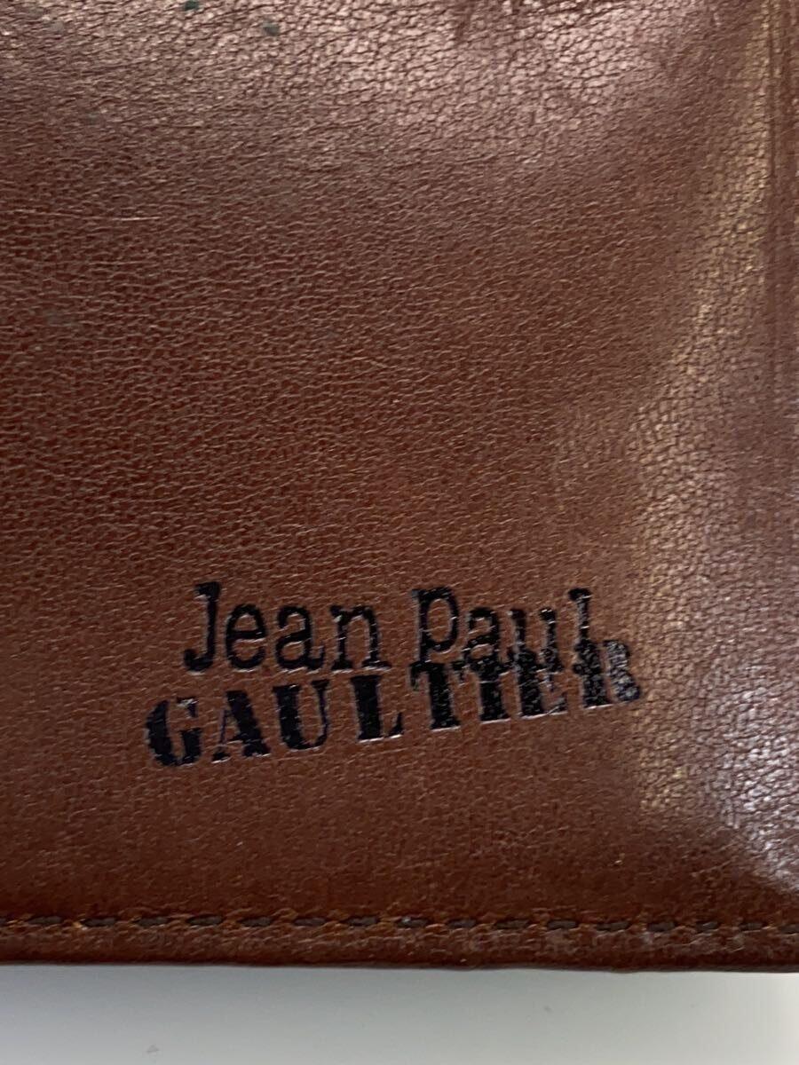 Jean Paul Gaultier◆Vサイバー/2つ折り財布/-/GRN/メンズ_画像3