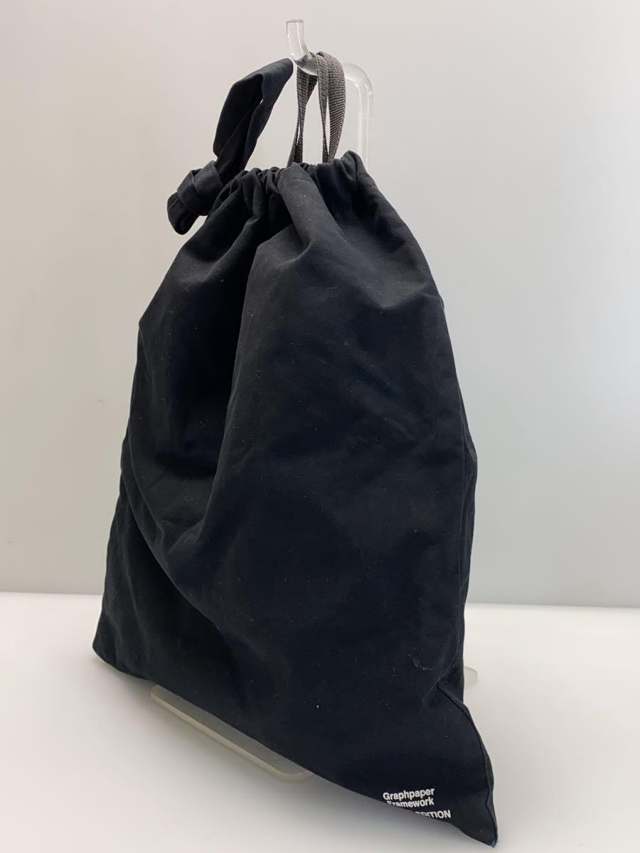 Graphpaper◆ERA for GP/Gabardine Cooking Coat Bag/-/BLK/無地_画像2