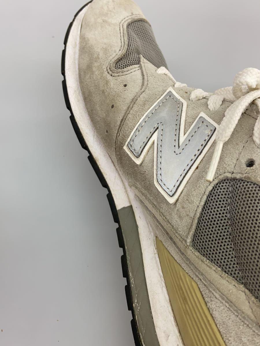 NEW BALANCE◆ローカットスニーカー/26.5cm/GRY_画像6