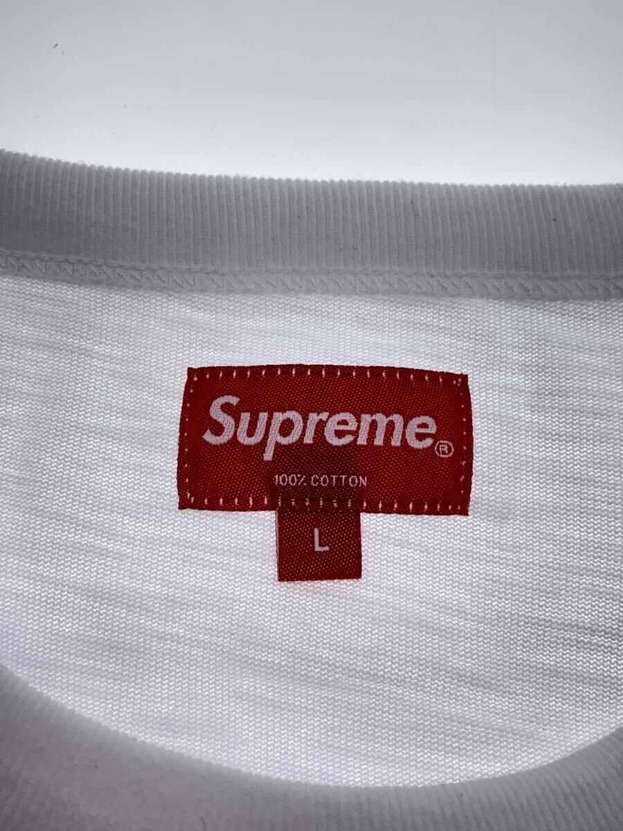 Supreme◆Tシャツ/L/コットン/WHT_画像3