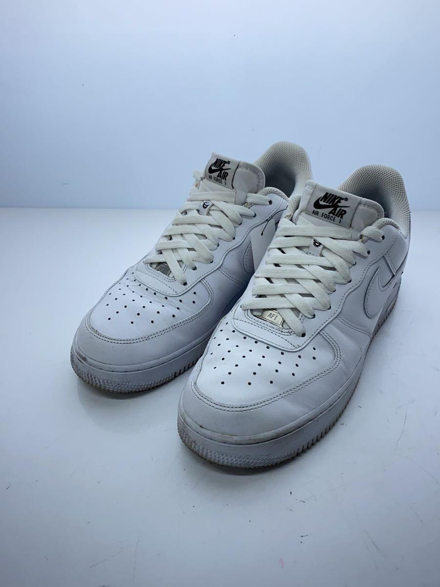 NIKE◆AIR FORCE 1 07 FLYEASE_エアフォース 1 07 フライイーズ/27.5cm/WHT/レザー_画像2