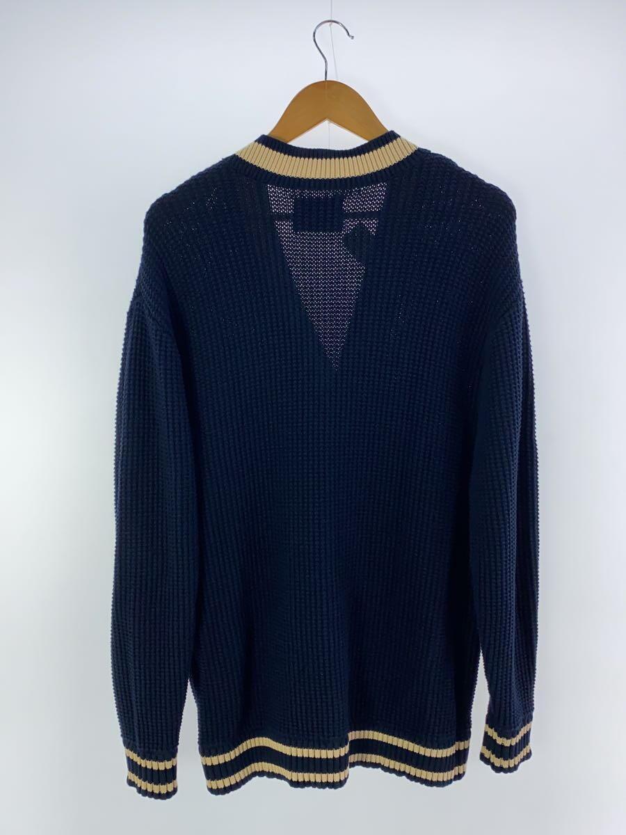 SON OF THE CHEESE◆22SS/Line Cardigan/カーディガン(厚手)/L/コットン/NVY/SC2211-KN08_画像2