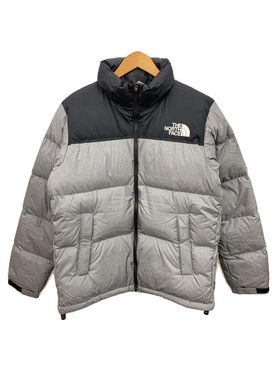 THE NORTH FACE◆NOVELTY NUPTSE JACKET_ノベルティーヌプシジャケット/XL/ナイロン/GRY_画像1