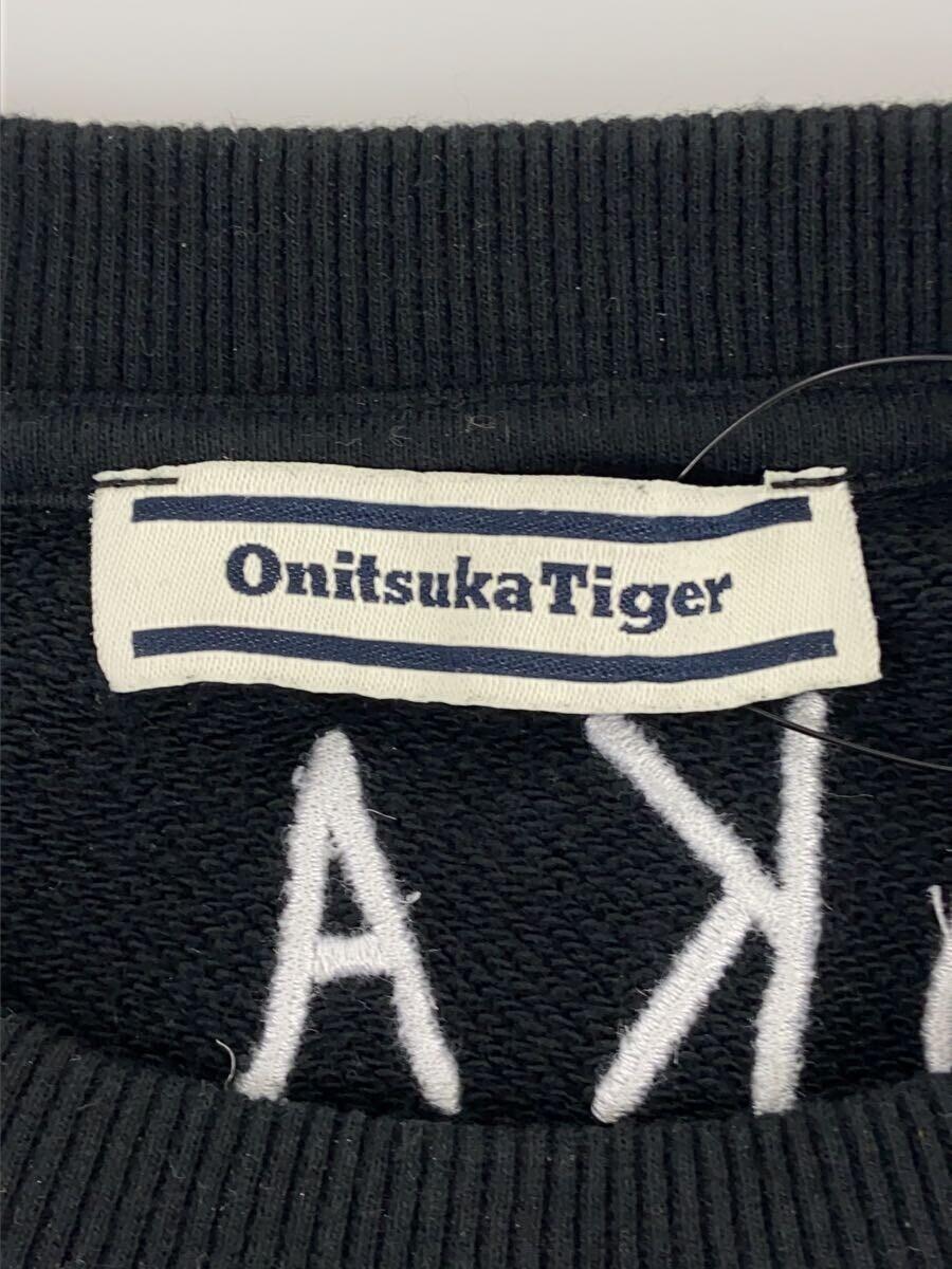 Onitsuka Tiger◆スウェット/S/コットン/BLK/2183b182の画像3