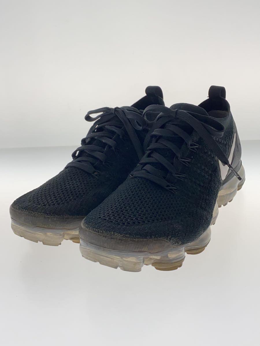 NIKE◆AIR VAPORMAX FLYKNIT 2/エアベイパーマックスフライニット/ブラック/942842-001/2//_画像2