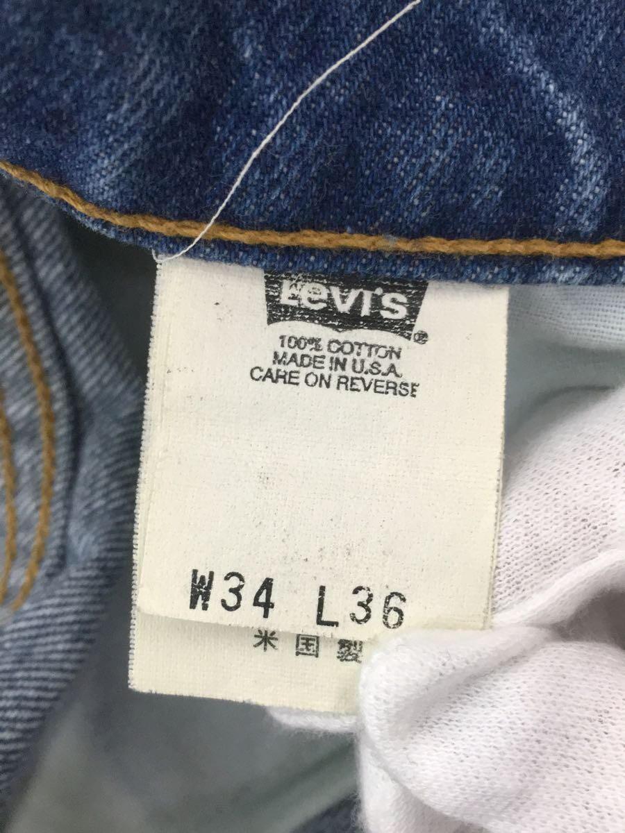 Levi’s◆97年製/90S/MADE IN USA/505/ストレートパンツ/34/デニム/IDG//_画像5