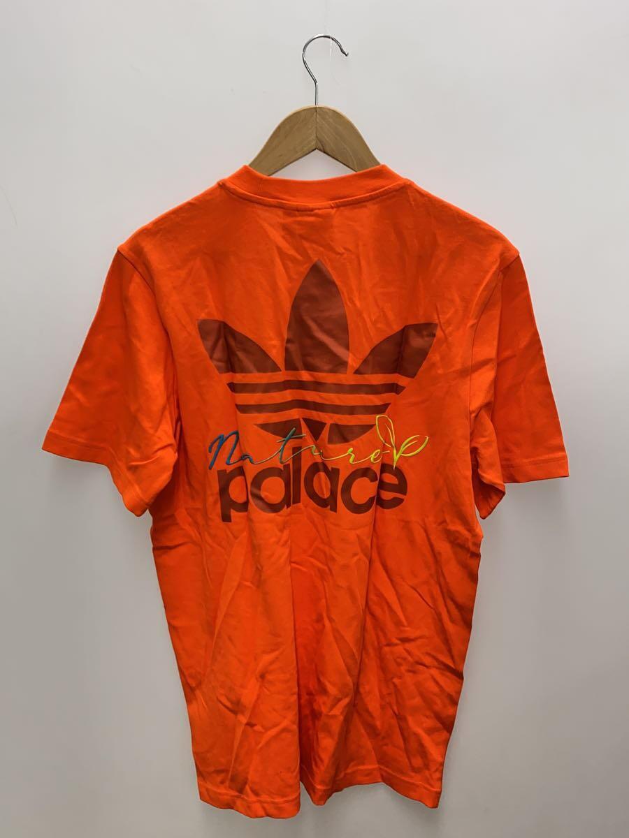 adidas◆Tシャツ/O/コットン/ORN/HM9200_画像2