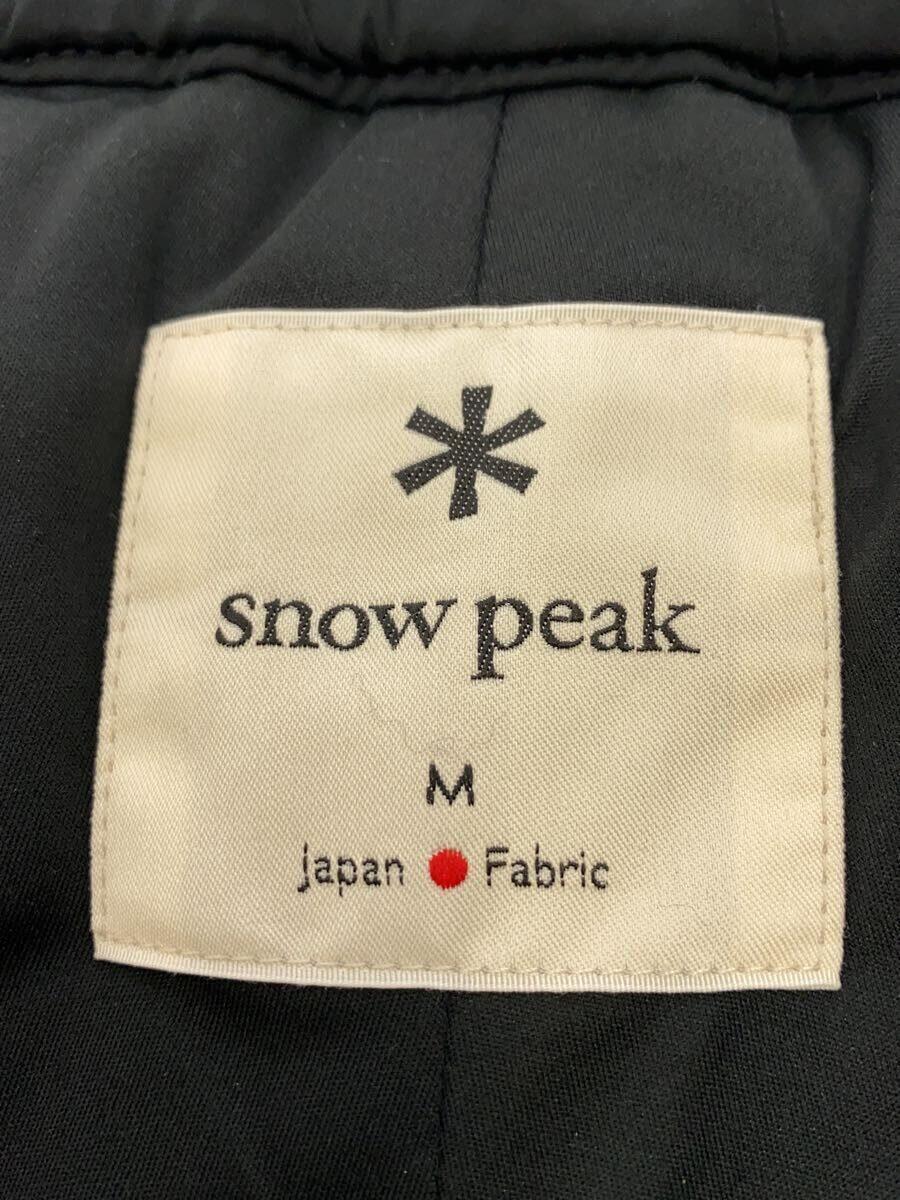 snow peak◆23AW/Field Weather Cloth Pants/M/ポリエステル/ブラック/PA-23AU002//_画像4