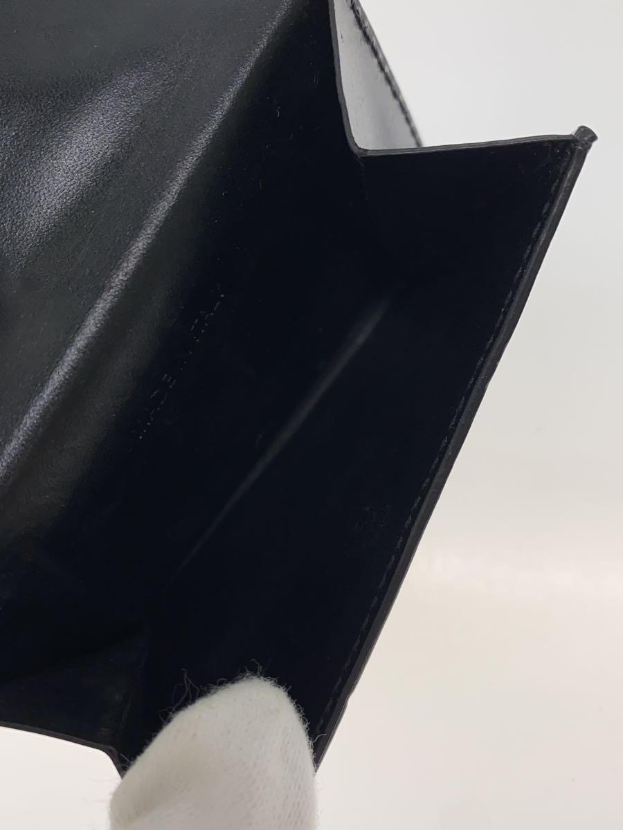 JIL SANDER◆3つ折り財布/レザー/BLK/レディース/ベビーウォレット/BABY WALLET/ロゴスレ有_画像5