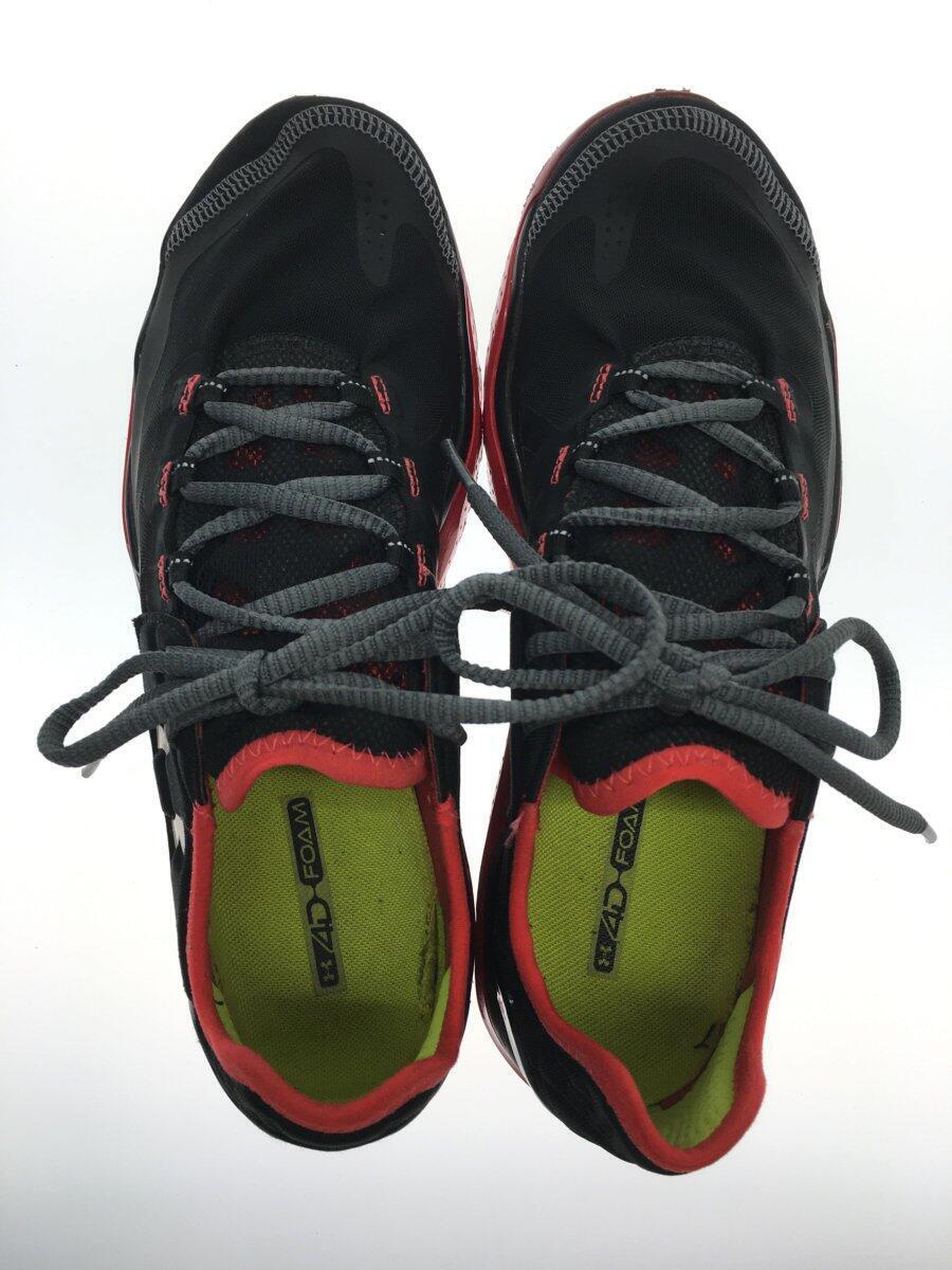 UNDER ARMOUR◆ランニングシューズ/ローカットスニーカー/25.5cm/BLK/1235671-002/Charge RC2//の画像4