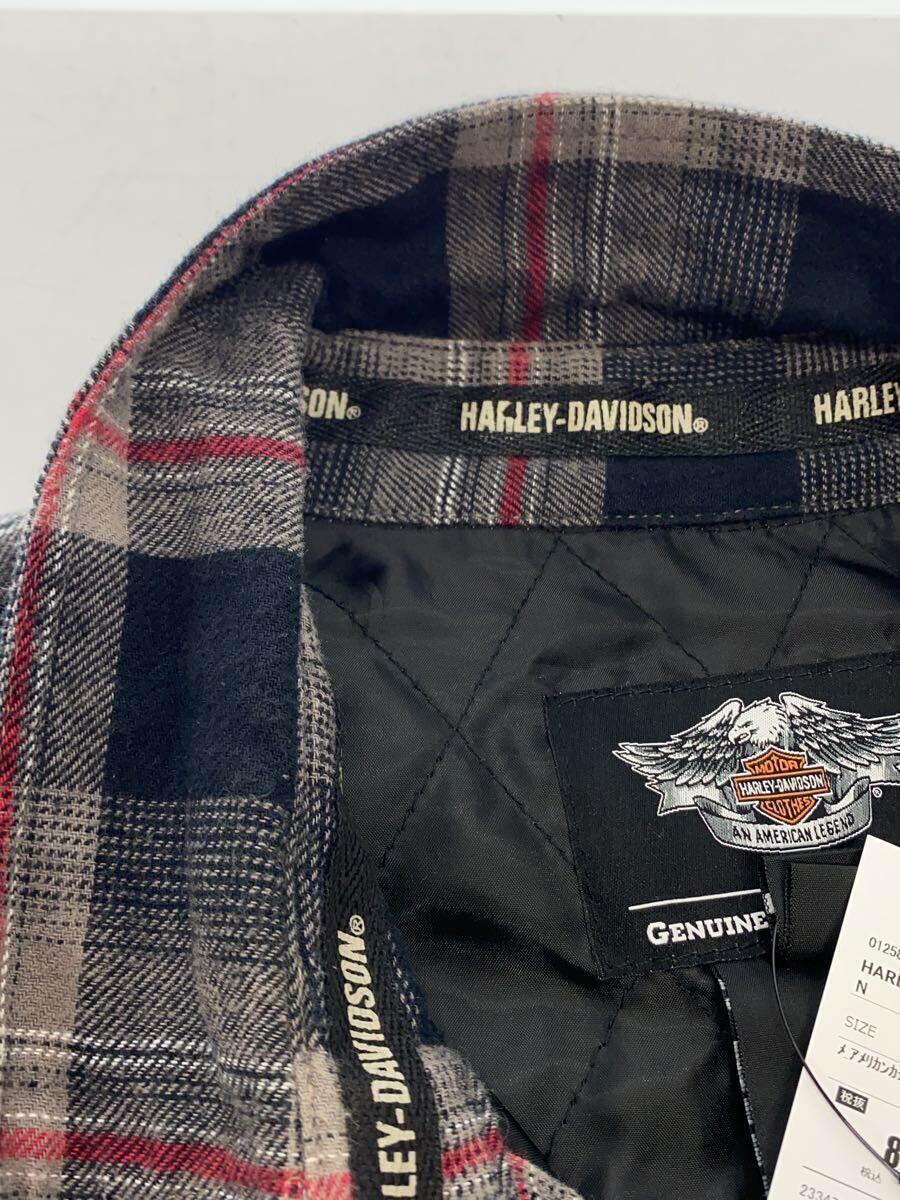 HARLEY DAVIDSON◆シャツジャケット/キルト裏地/XL/コットン/マルチカラー/チェック/GM00046982_画像7