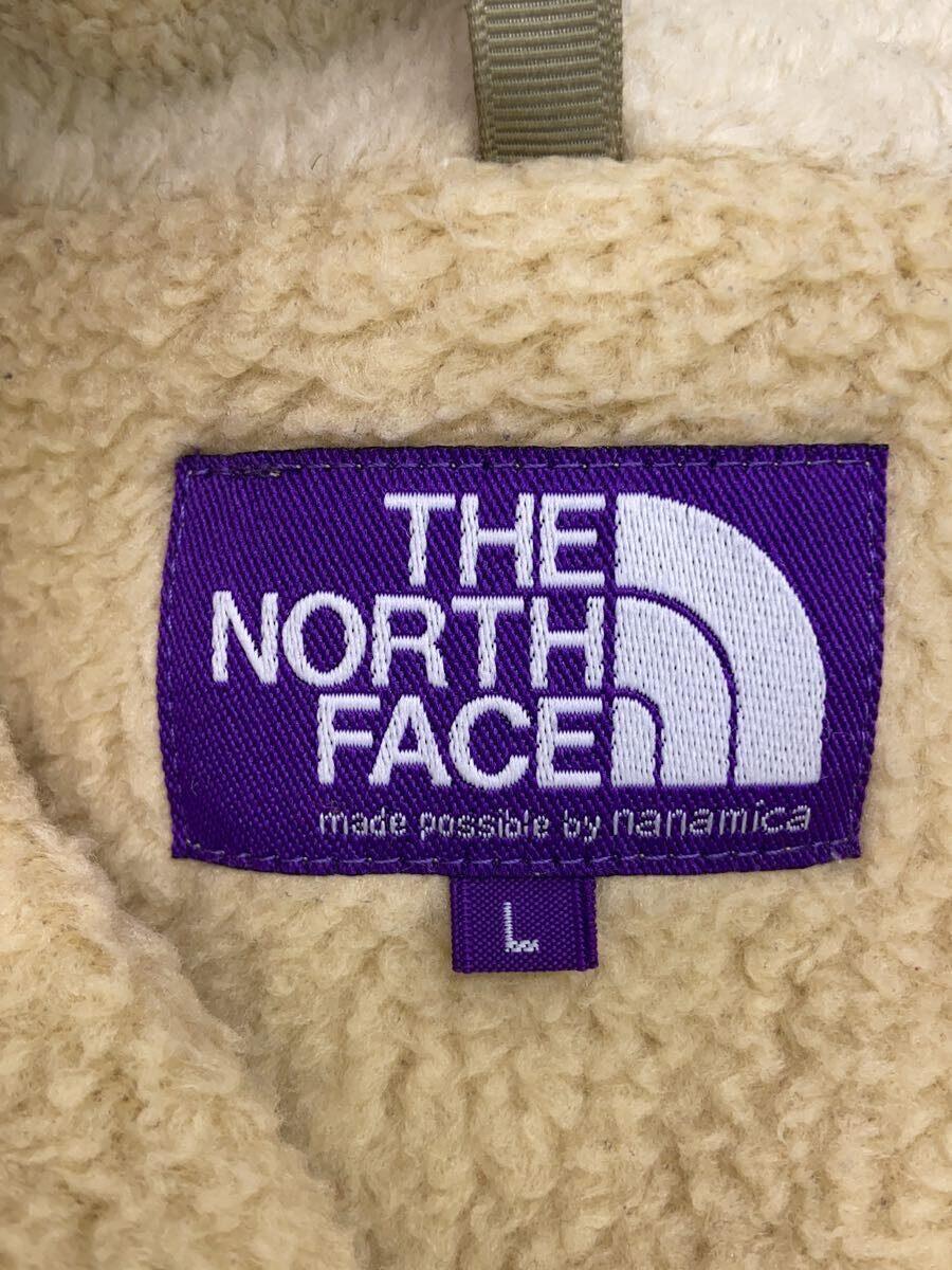 THE NORTH FACE PURPLE LABEL◆FIELD DENALI JACKET_フィールドデナリジャケット/L/ポリエステル/BEG_画像3